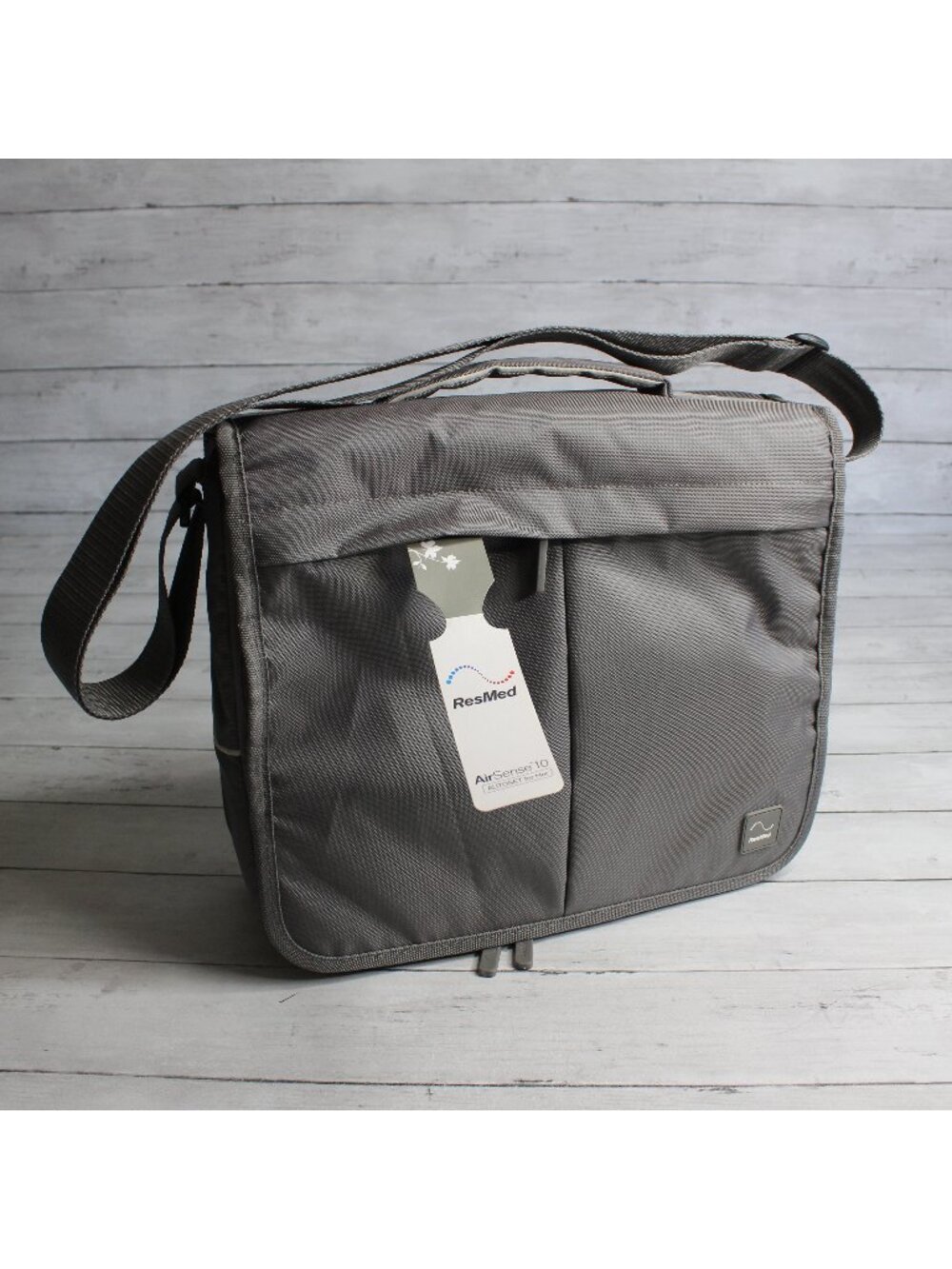 ResMed AirSense 10 Carry Case Travel Shoulder Bag for CPAP Gray
